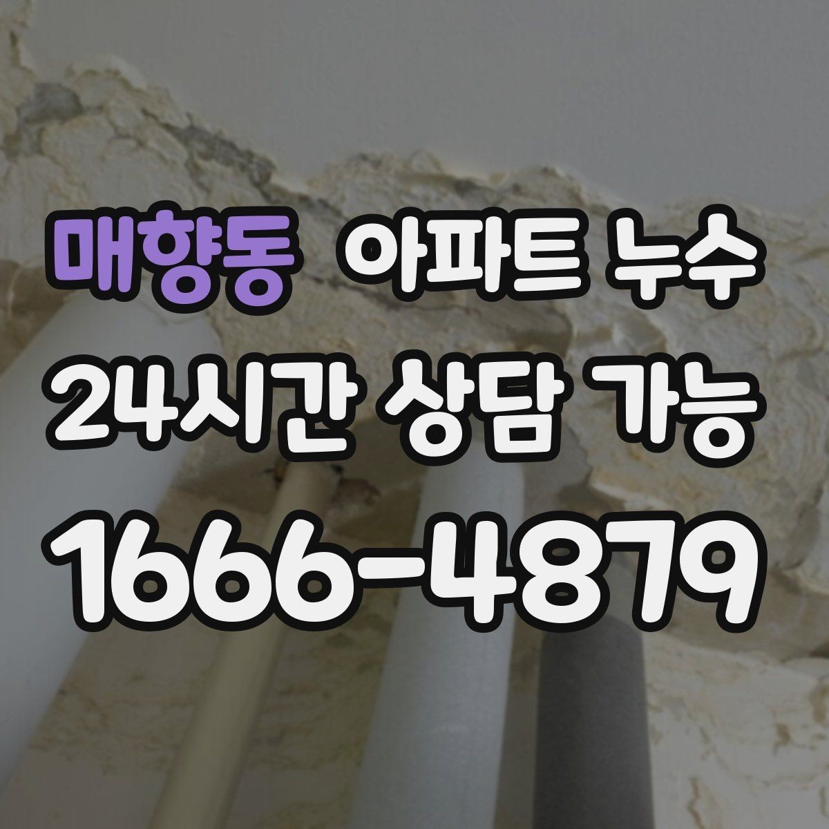 매향동 아파트 누수 갈색 얼룩이 진해질 때 초기 대응