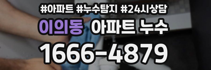 이의동 누수탐지