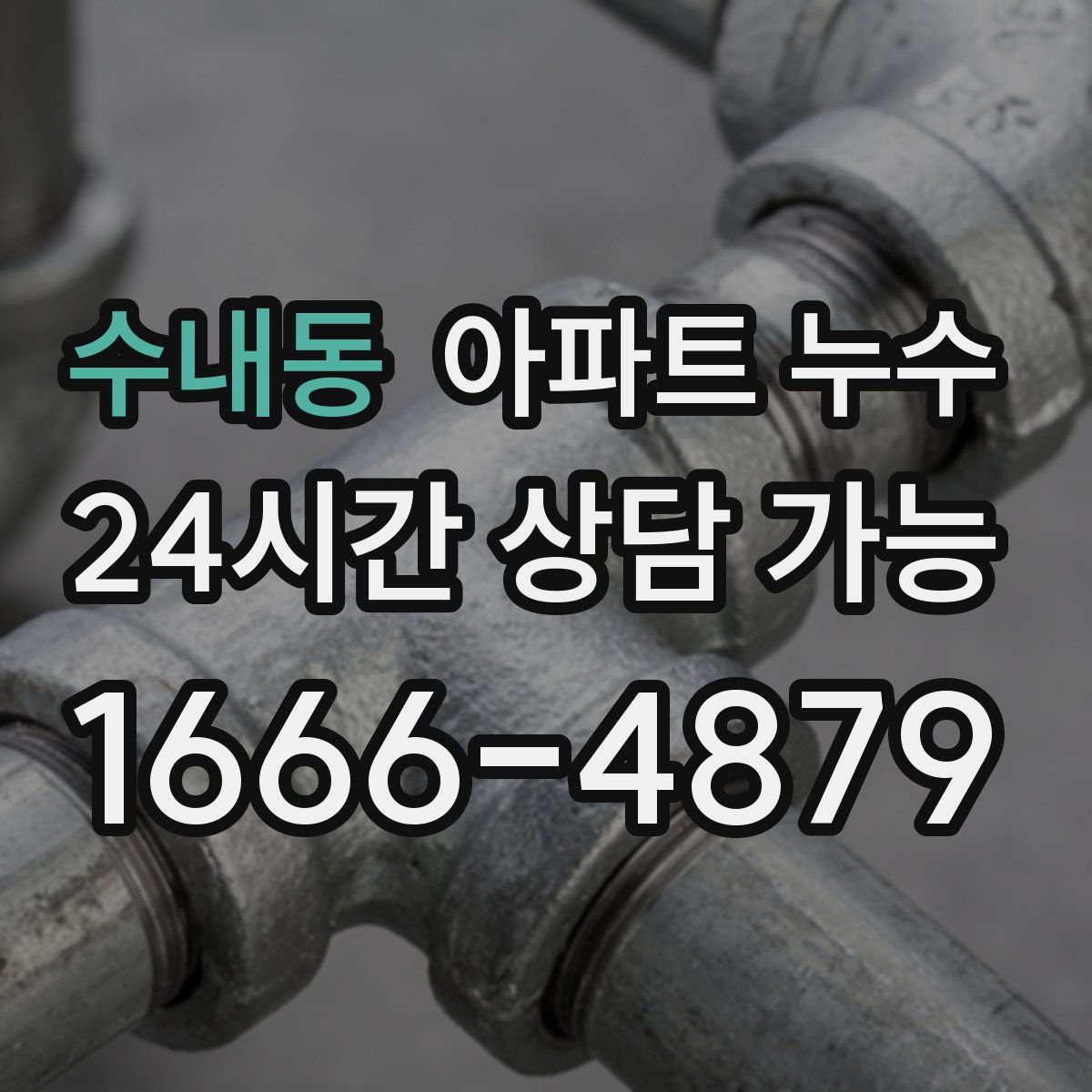 수내동 아파트 누수탐지