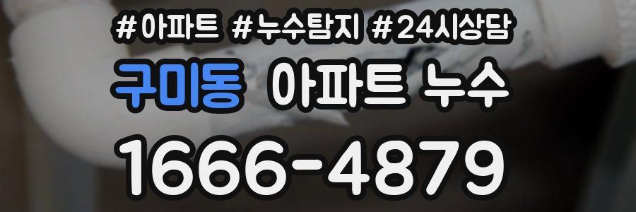 구미동 누수탐지