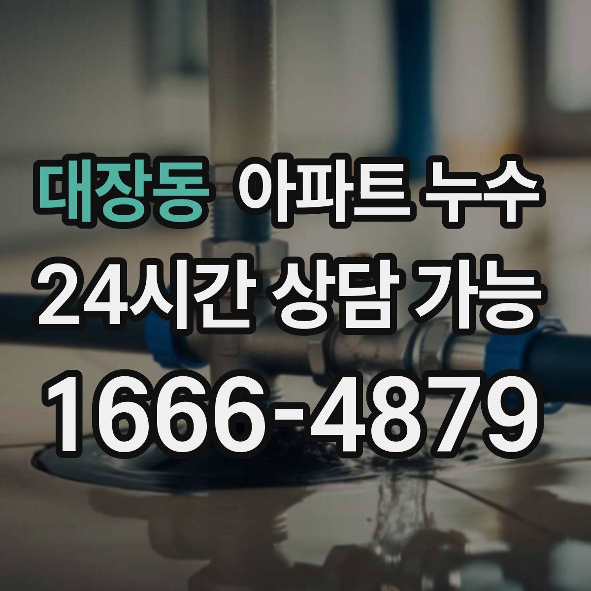 대장동 아파트 누수 물자국 색과 위치로 보는 원인 추정