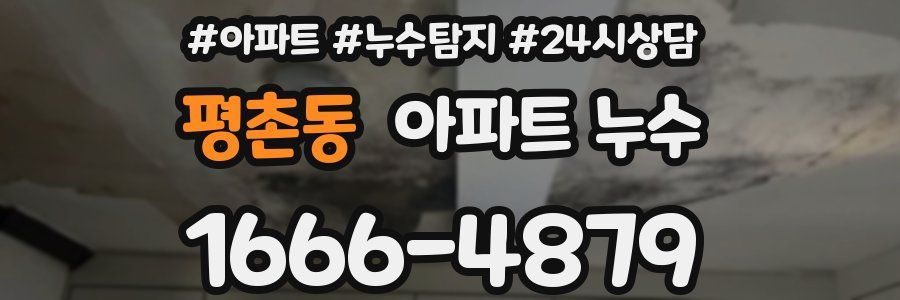 평촌동 누수탐지