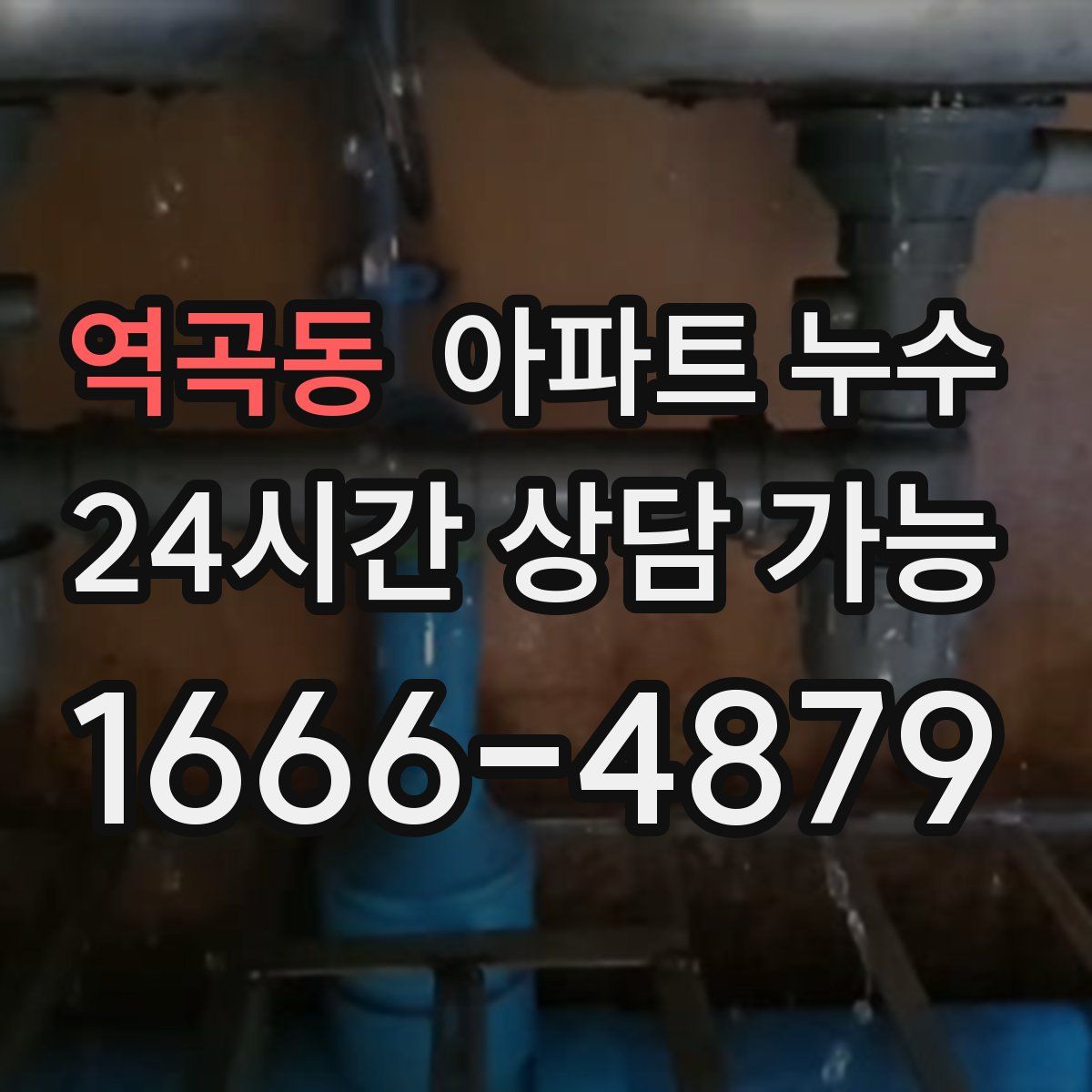 역곡동 아파트 누수탐지