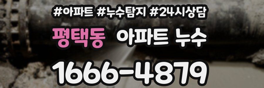 평택동 누수탐지