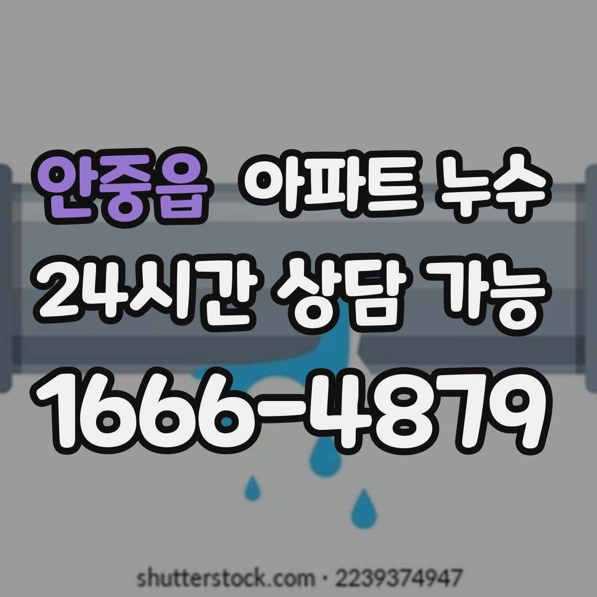 안중읍 아파트 누수탐지