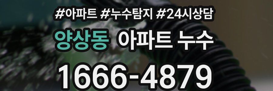 양상동 누수탐지