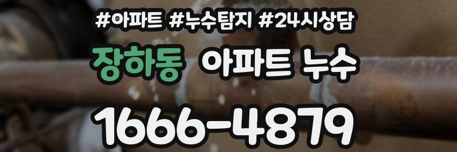 장하동 누수탐지