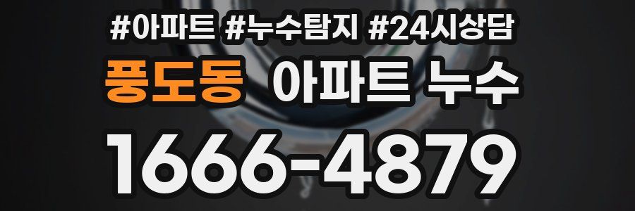 풍도동 누수탐지