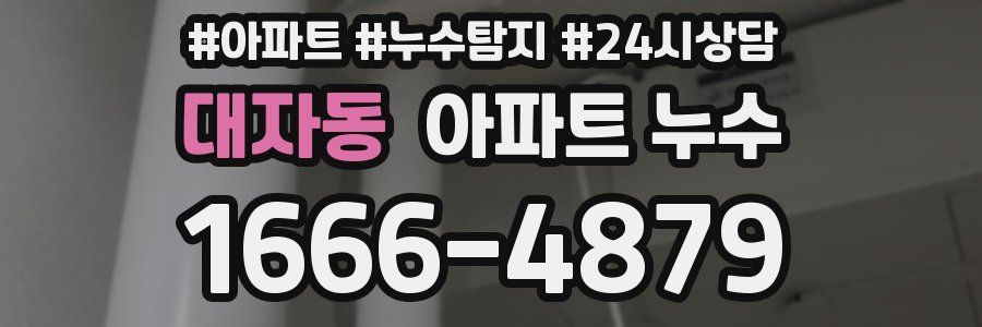 대자동 누수탐지