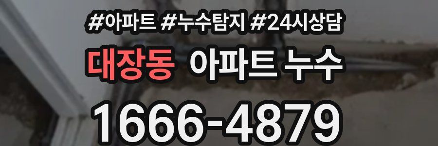 대장동 누수탐지