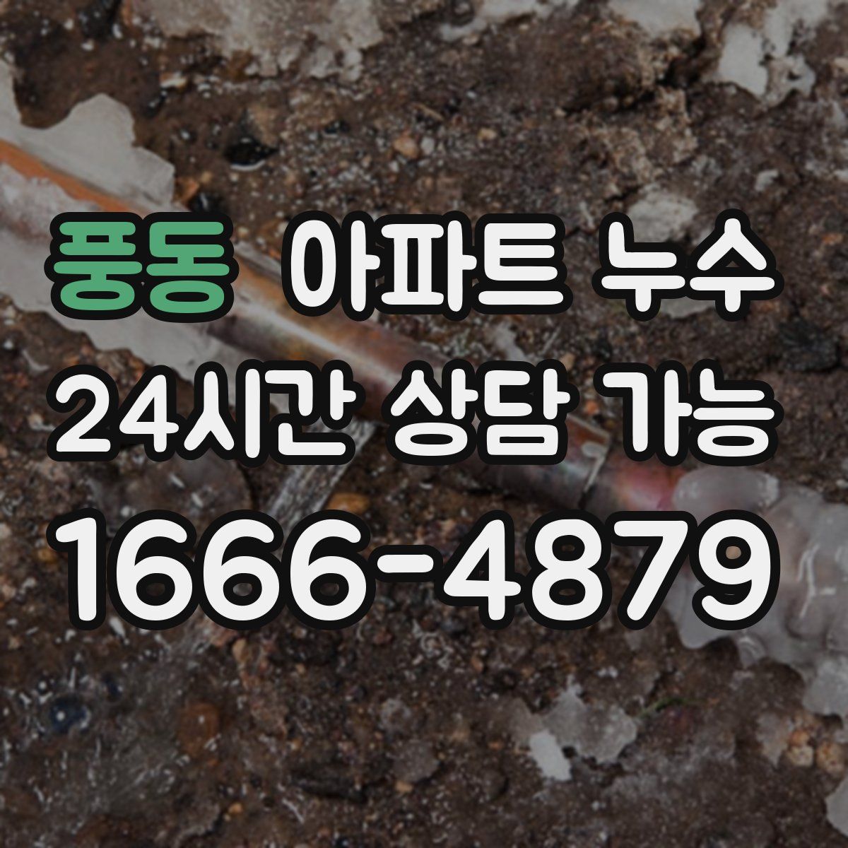 풍동 아파트 누수탐지