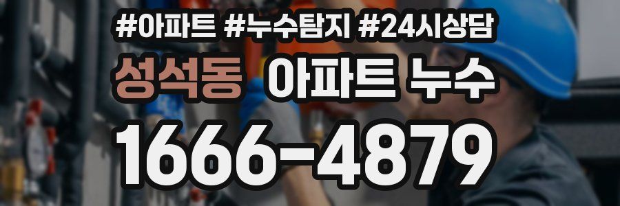 성석동 누수탐지