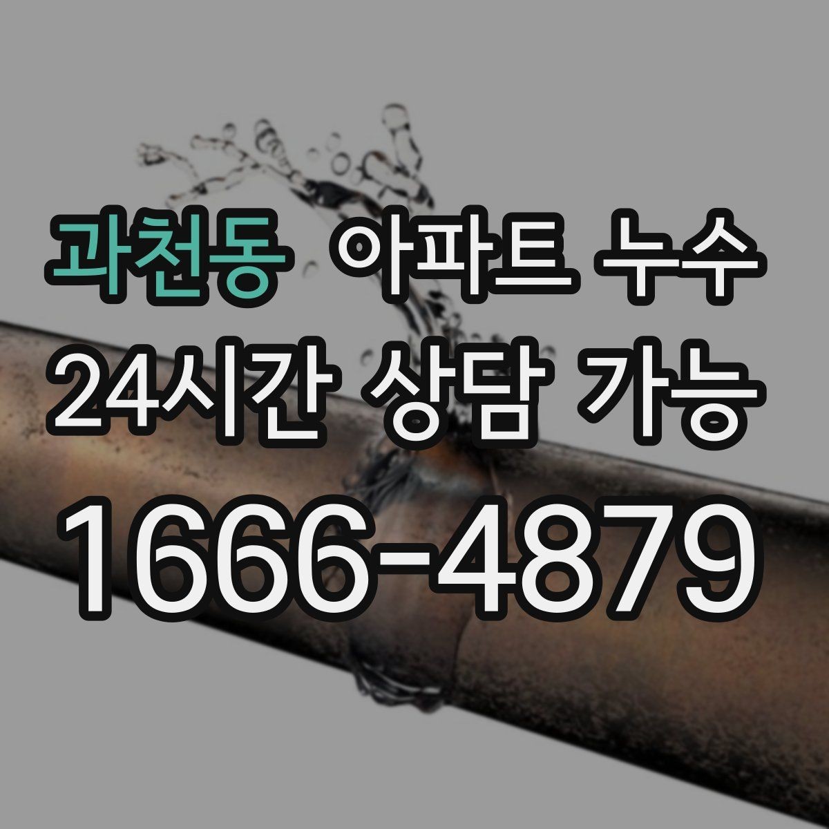 과천동 아파트 누수 장마철에 특히 늘어나는 증상