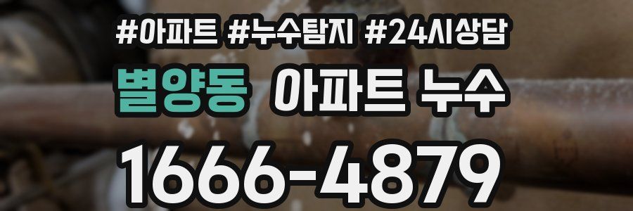 별양동 누수탐지