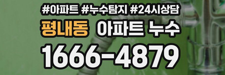 평내동 누수탐지