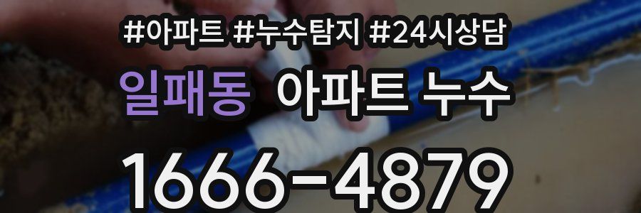 일패동 누수탐지