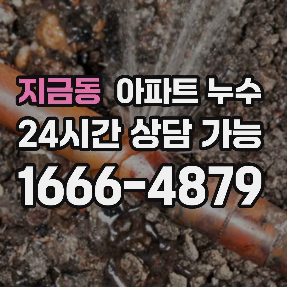 지금동 아파트 누수탐지