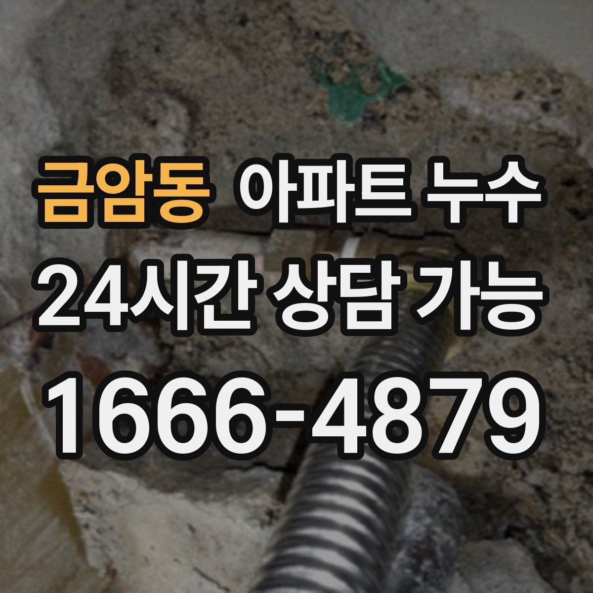 금암동 아파트 누수탐지