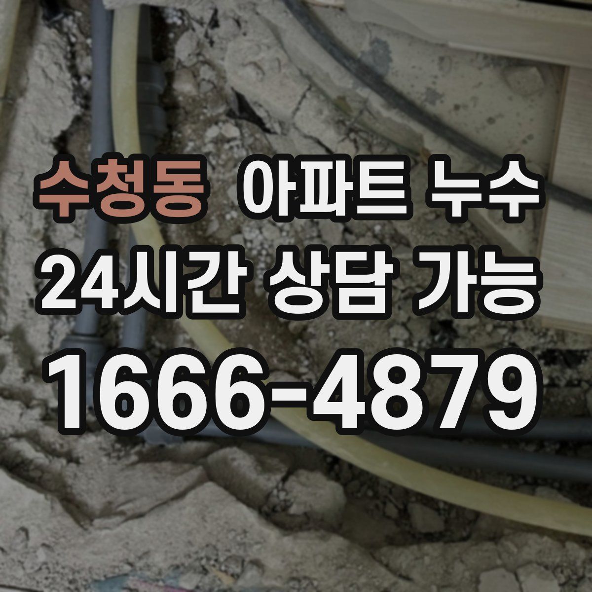 수청동 아파트 누수탐지