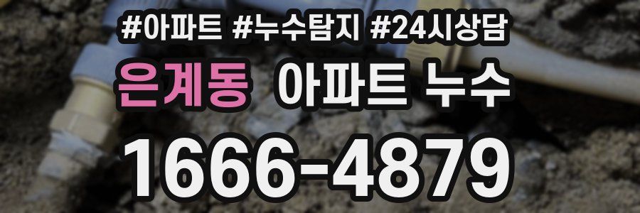 은계동 누수탐지