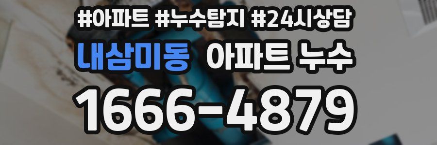 내삼미동 누수탐지