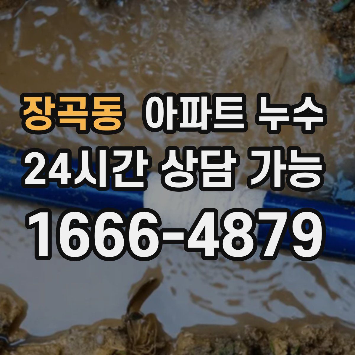 장곡동 아파트 누수탐지