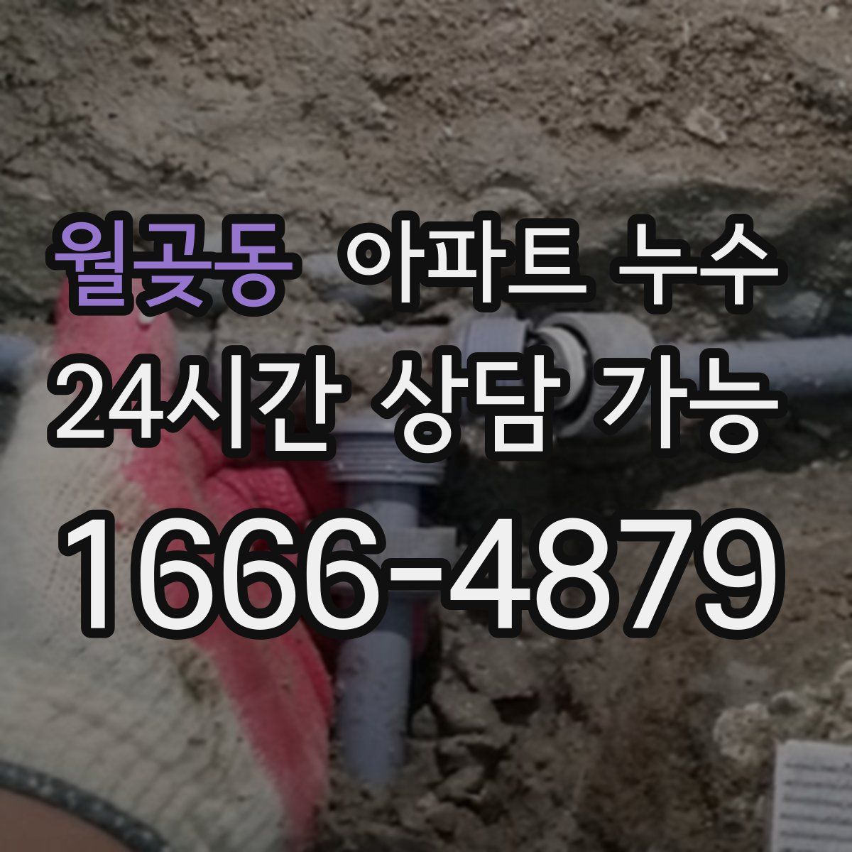 월곶동 아파트 누수탐지