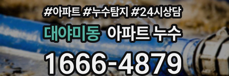 대야미동 누수탐지