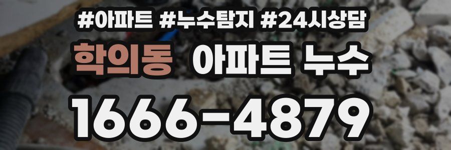 학의동 누수탐지