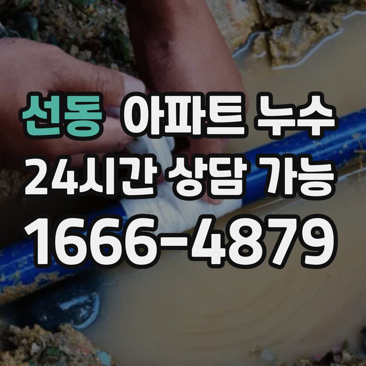 선동 아파트 누수탐지