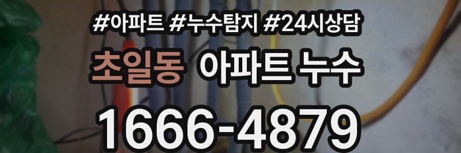 초일동 누수탐지