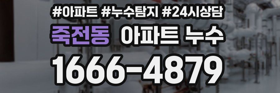 죽전동 누수탐지