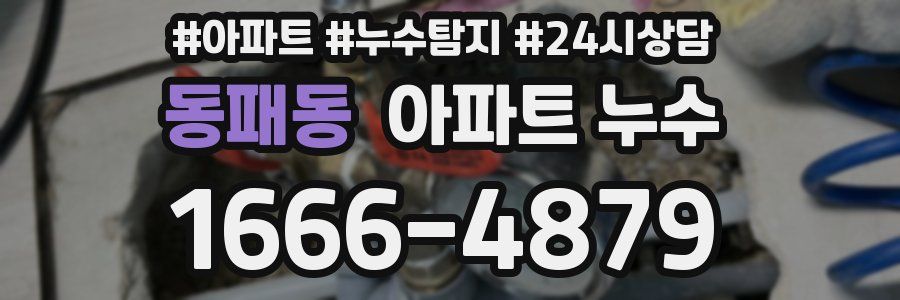 동패동 누수탐지