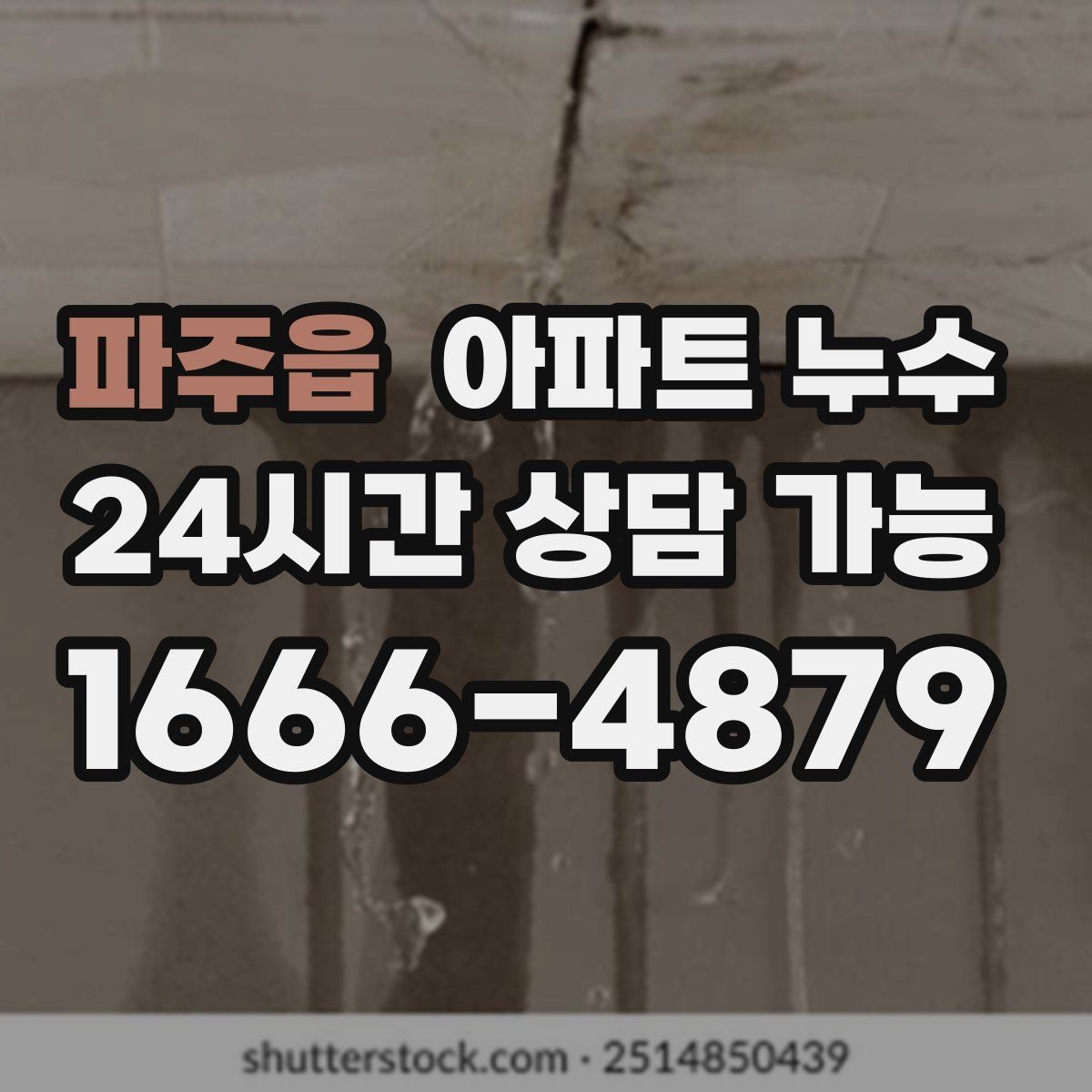파주읍 아파트 누수 물자국이 생긴 날부터 해야 할 일