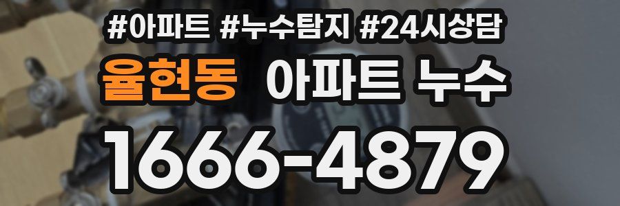 율현동 누수탐지