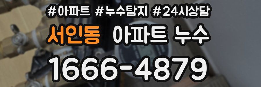 서인동 누수탐지