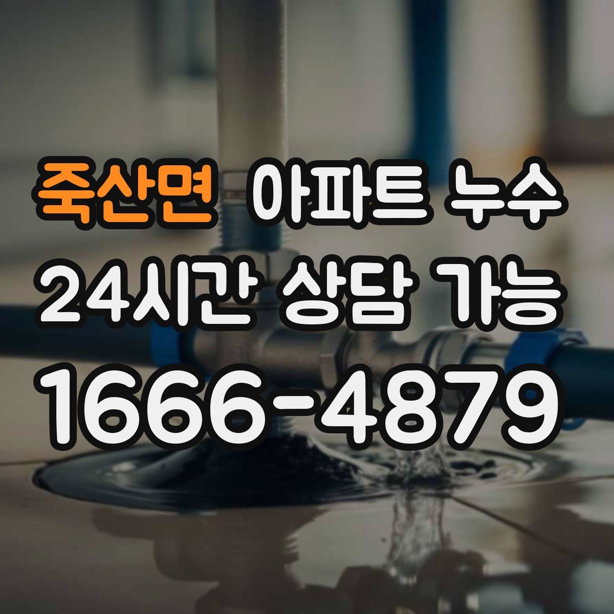 죽산면 아파트 누수탐지