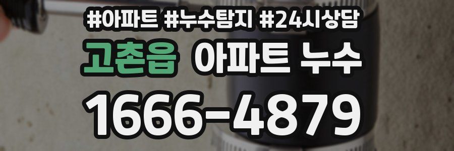 고촌읍 누수탐지