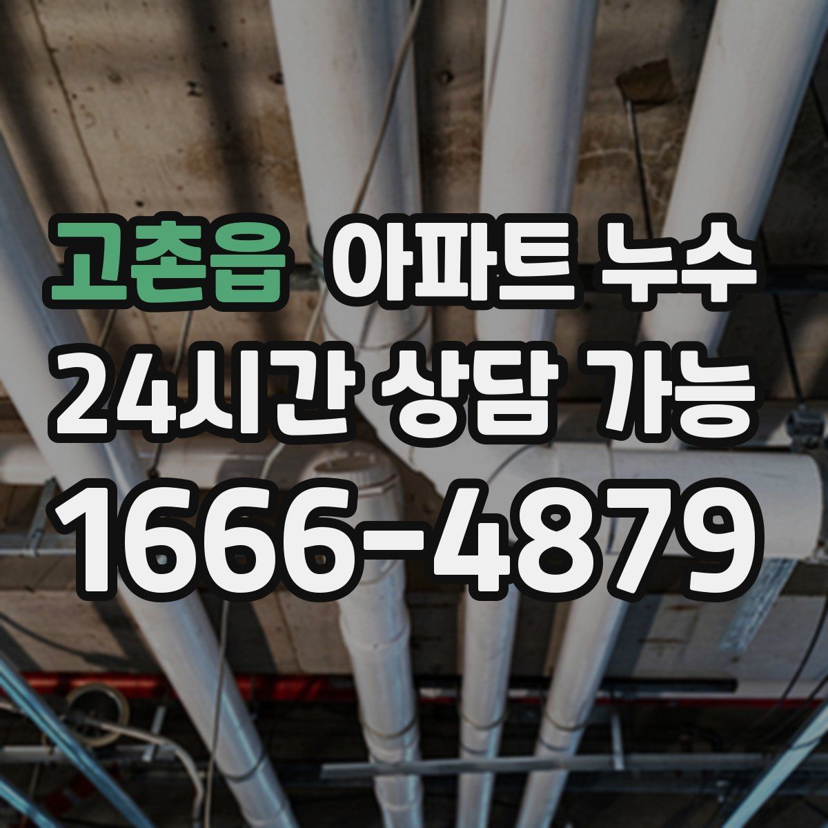 고촌읍 아파트 누수탐지