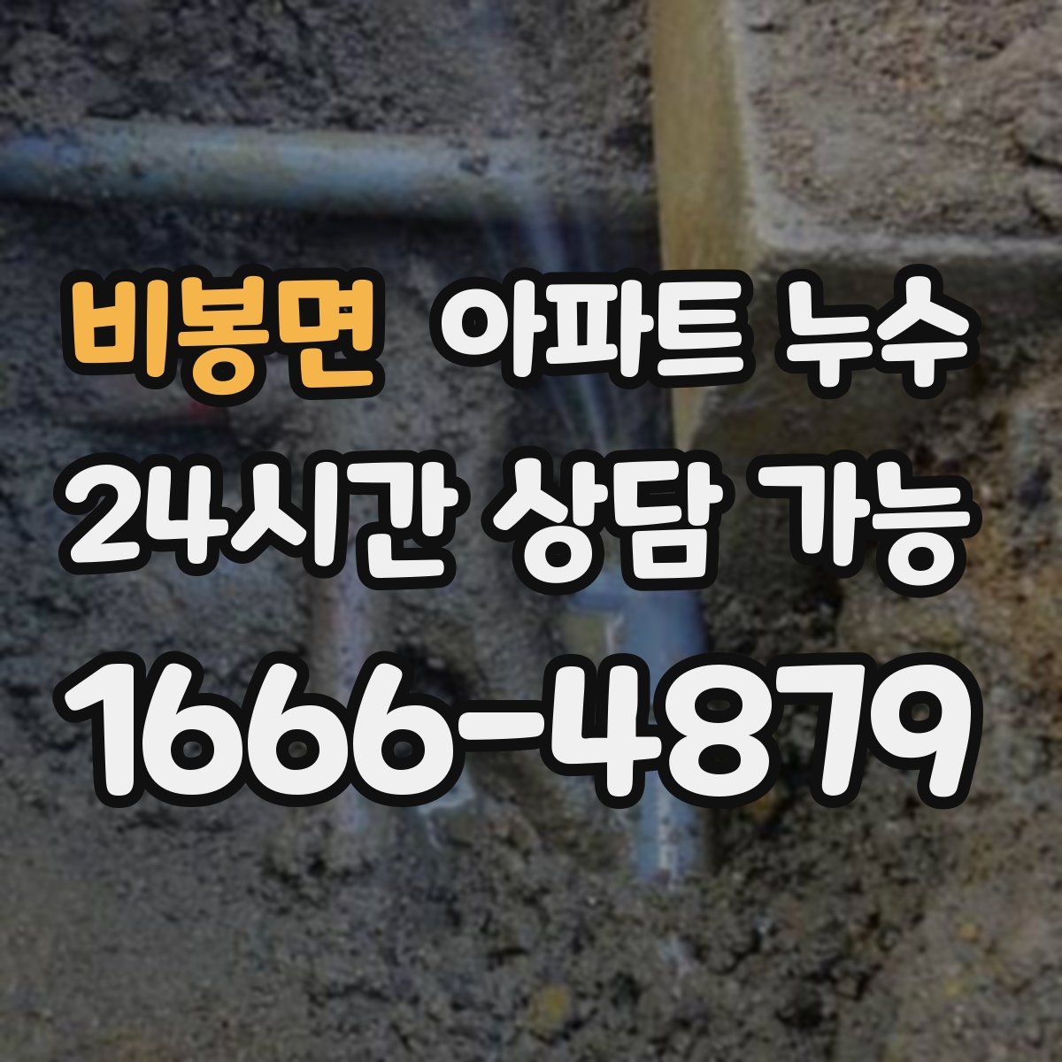 비봉면 아파트 누수탐지