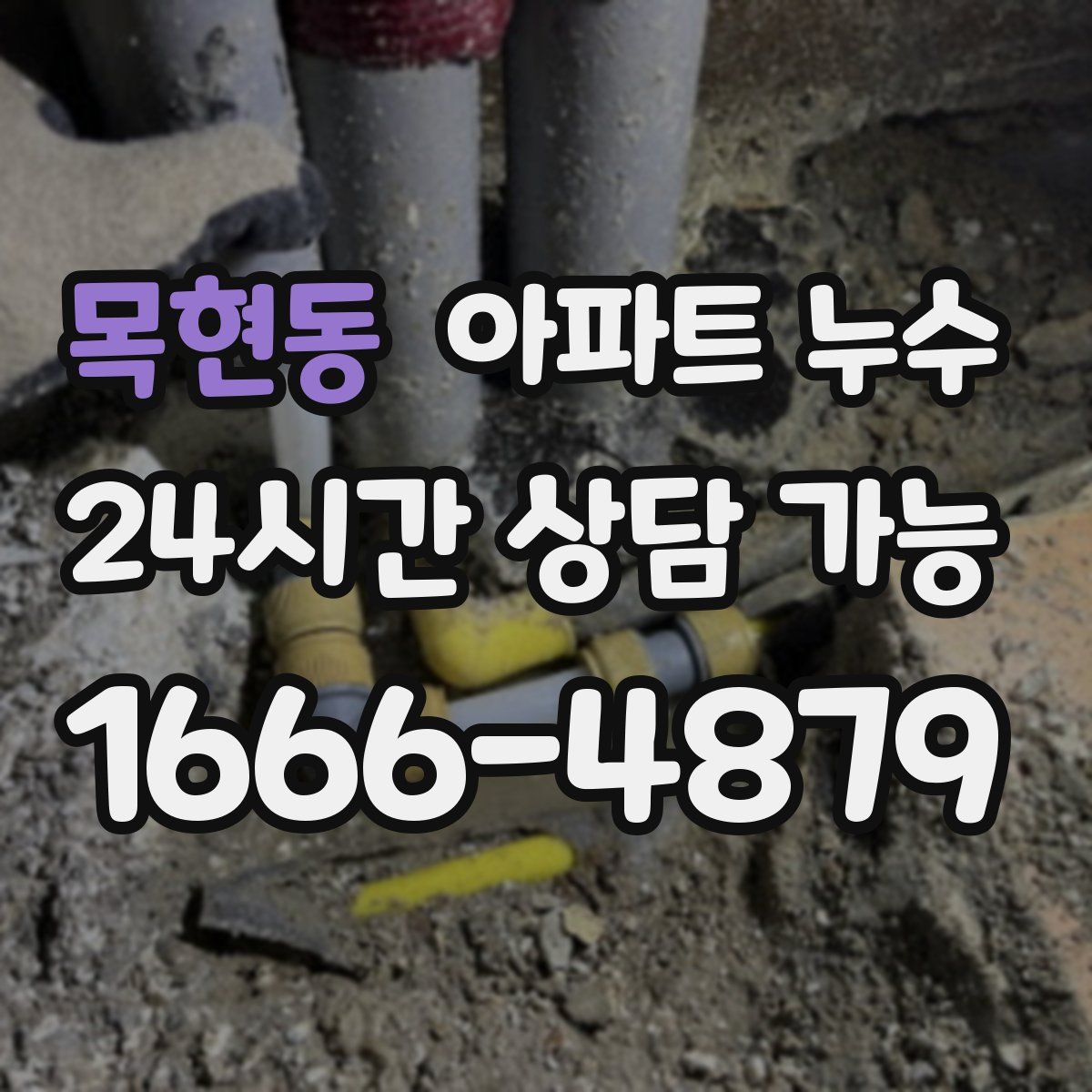 목현동 아파트 누수탐지