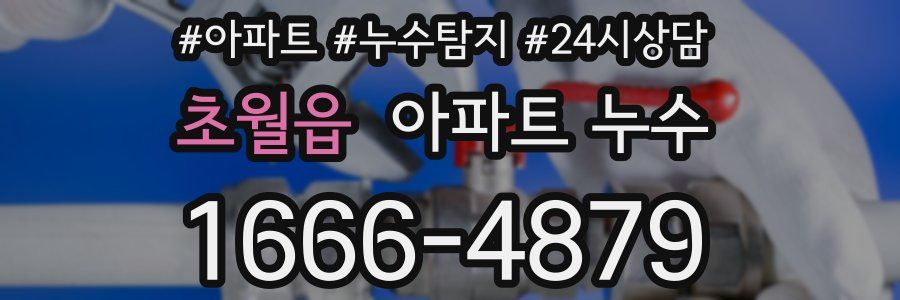 초월읍 누수탐지