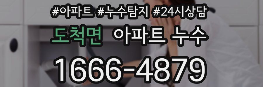 도척면 누수탐지