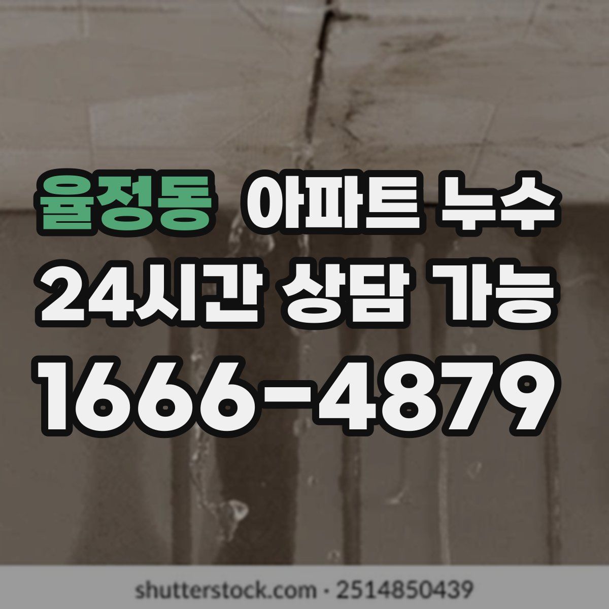 율정동 아파트 누수탐지