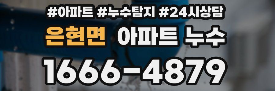 은현면 누수탐지