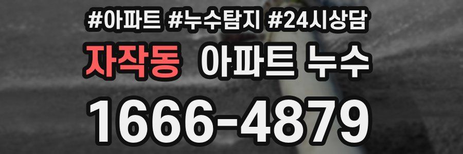 자작동 누수탐지