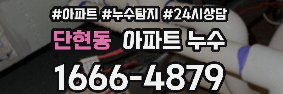 단현동 누수탐지