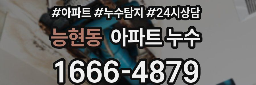 능현동 누수탐지