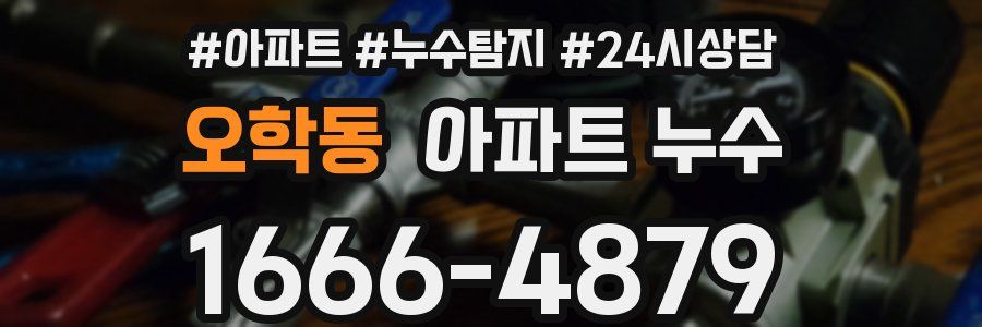 오학동 누수탐지