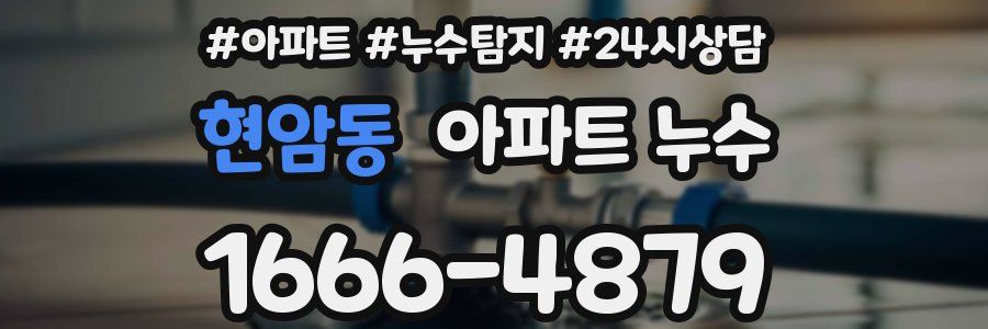 현암동 누수탐지